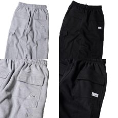 画像4: PRO CLUB Heavyweight Fleece Cargo Pants Black / プロクラブ へビーウェイト フリース カーゴパンツ ブラック (4)