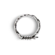 画像3: HUF Barbed Wire Ring Silver / ハフ バーブド ワイヤー リング シルバー (3)