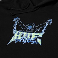 画像3: HUF Zine Pullover Hoodie - Black (3)
