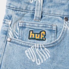画像3: HUF Cromer Print Pants Blue / ハフ クローマー プリント パンツ ブルー (3)