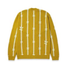 画像2: HUF Barbed Wire Cardigan Cactus / ハフ バーブド ワイヤー カーディガン カクタス (2)