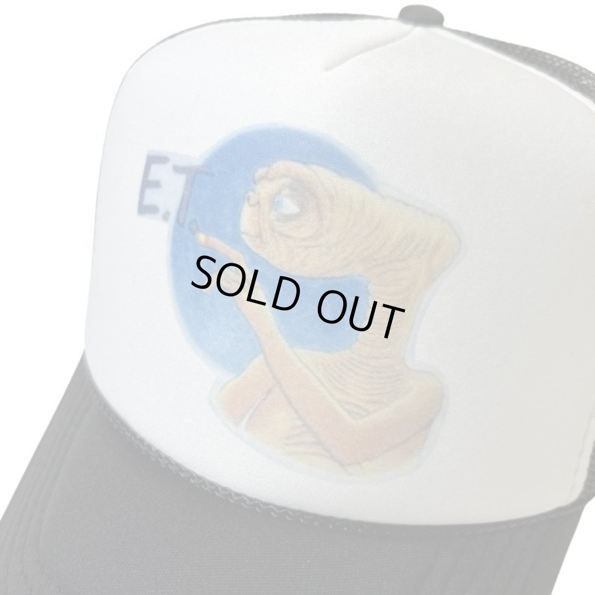 画像2: Trucker Hat USA E.T. - Black (2)