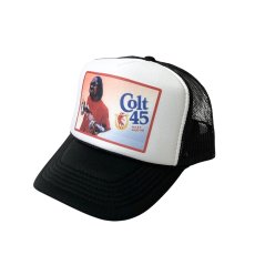 画像1: Trucker Hat USA Snoop Dogg Colt45 Black / トラッカーハットユーエスエー メッシュキャップ スヌープ・ドッグ コルト45 (1)