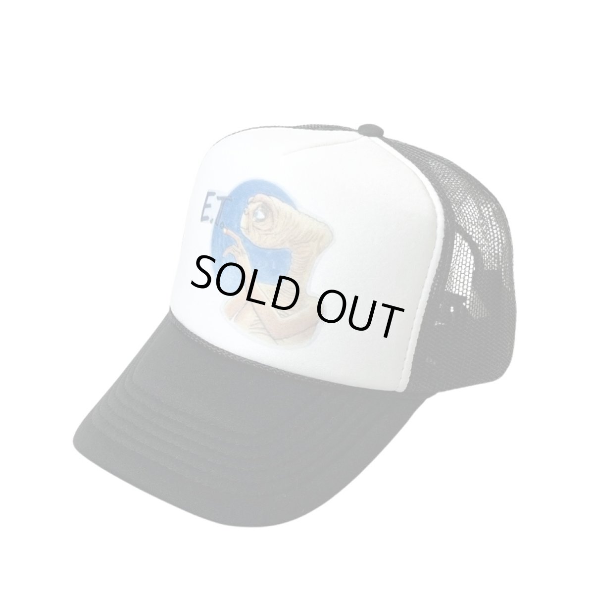 画像1: Trucker Hat USA E.T. - Black (1)
