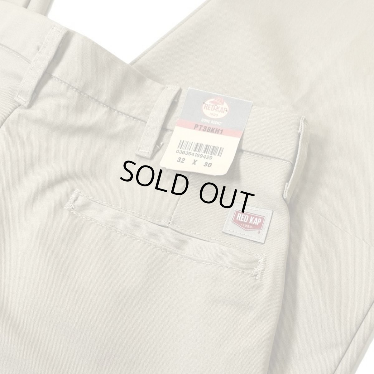 画像6: Red Kap PT38 Pleated Twill Slacks - Khaki (6)