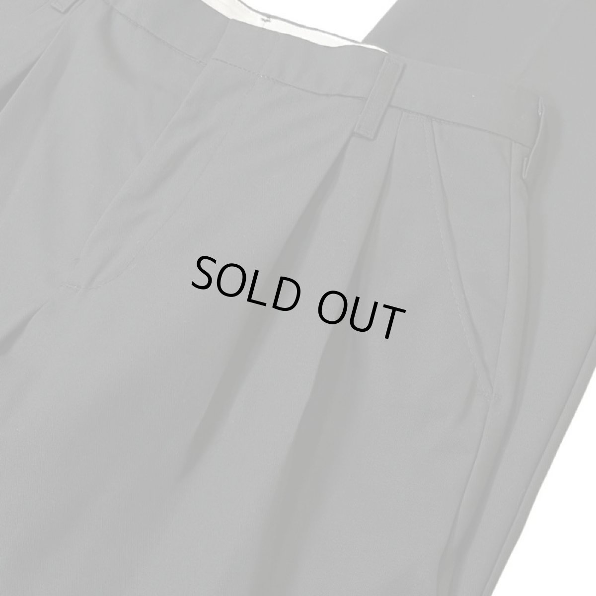 画像5: Red Kap PT38 Pleated Twill Slacks - Black (5)