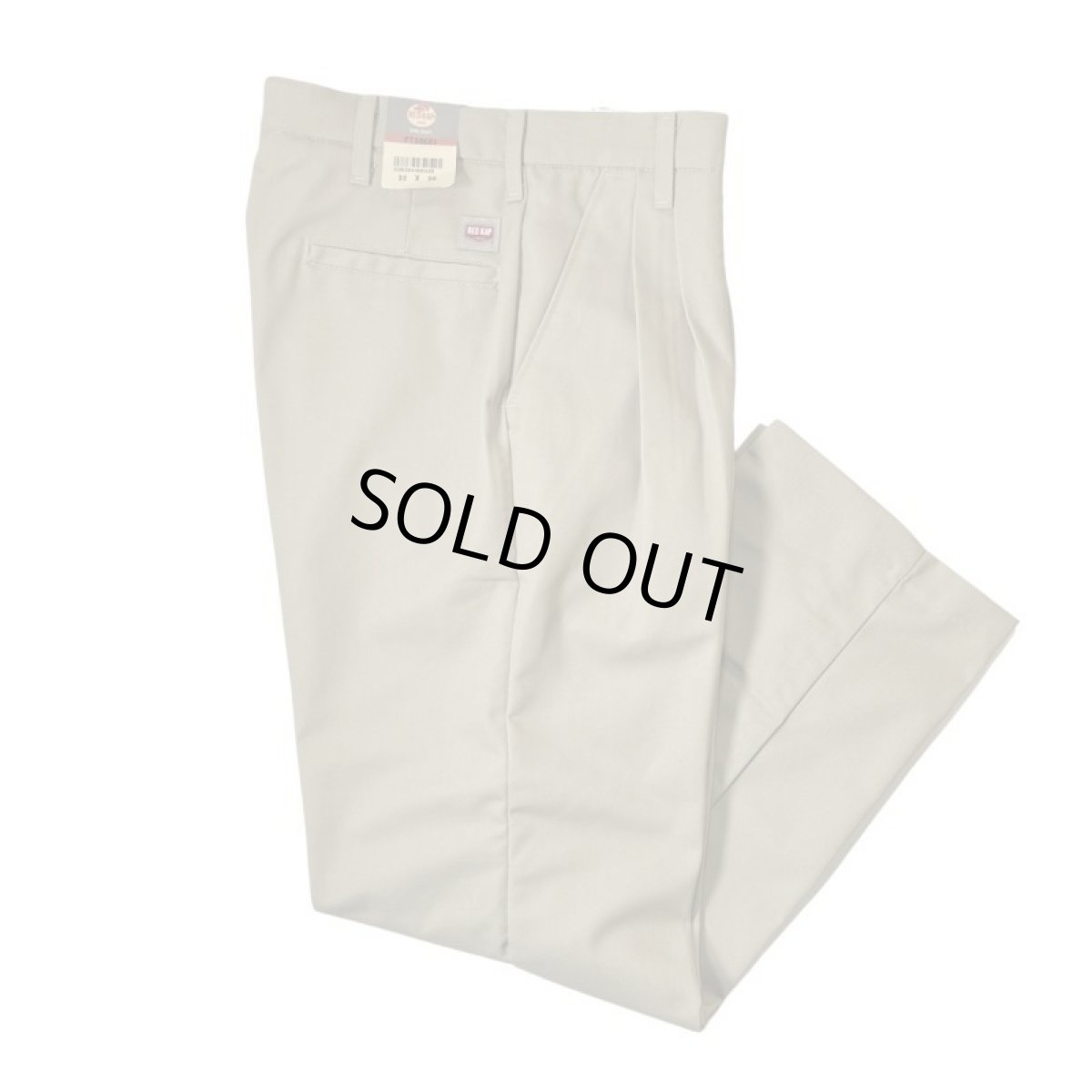 画像3: Red Kap PT38 Pleated Twill Slacks - Khaki (3)