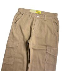 画像4: NEO BLUE Baggy Cargo Skate Pants - Khaki (4)