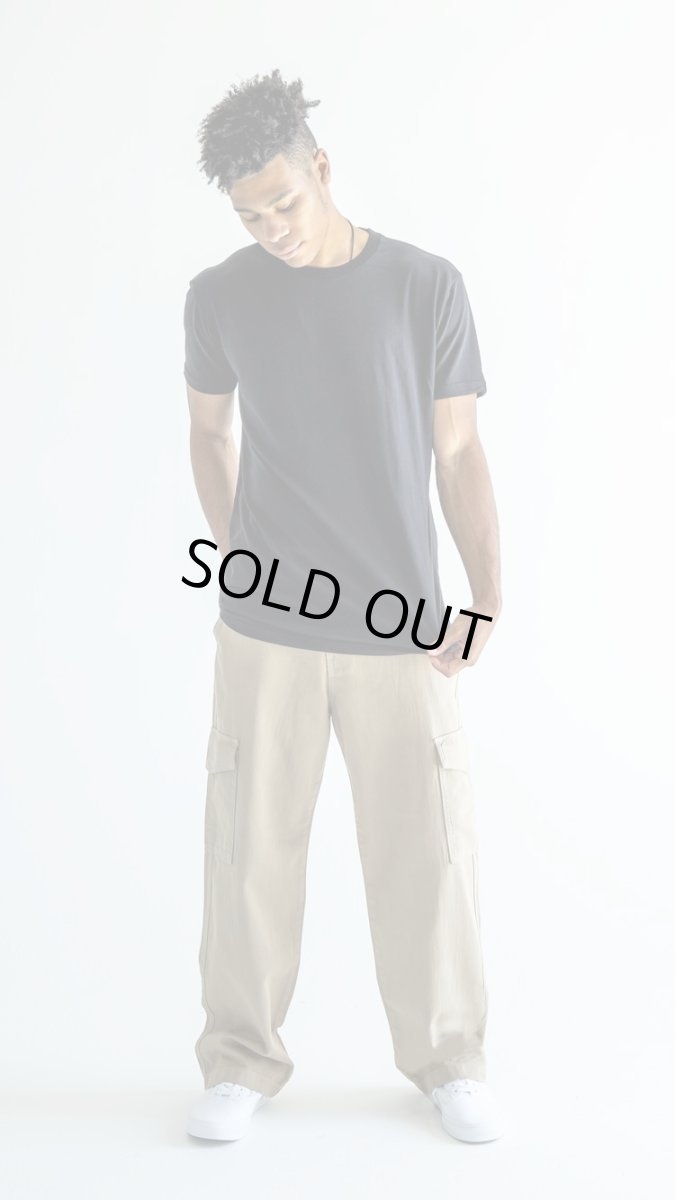 画像10: NEO BLUE Baggy Cargo Skate Pants - Khaki (10)