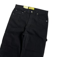 画像3: NEO BLUE Baggy Carpenter Jeans - Black (3)