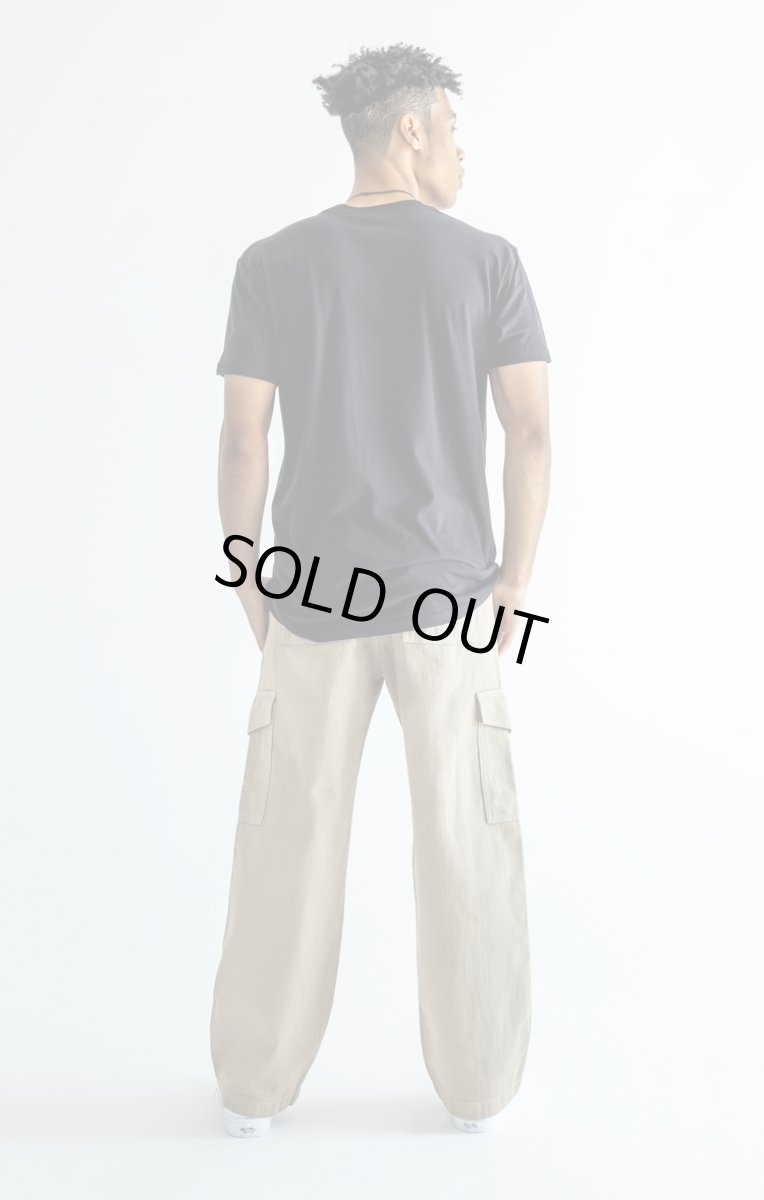 画像11: NEO BLUE Baggy Cargo Skate Pants - Khaki (11)