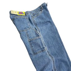 画像6: NEO BLUE Baggy Carpenter Jeans Medium Blue / ネオブルー バギー カーペンタージーンズ ミディアムブルー (6)