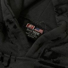 画像3: RAWDRIPｘUchida Dyeing Factory Custom Bayside Scatter Hooded Sweatshirts Charcoal / ロウドリップｘ内田染工場 カスタム ベイサイド プルオーバーフーディ チャコール (3)