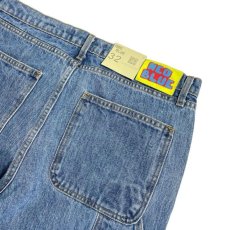 画像9: NEO BLUE Baggy Carpenter Jeans - Medium Blue (9)