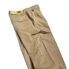 画像3: NEO BLUE Baggy Cargo Skate Pants - Khaki (3)