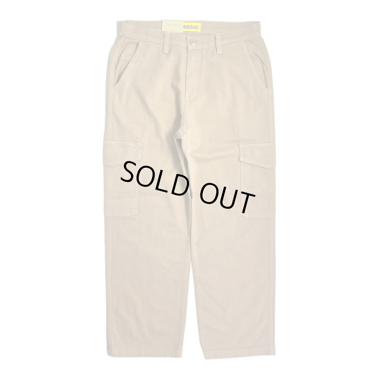 画像1: NEO BLUE Baggy Cargo Skate Pants - Khaki (1)