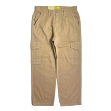 画像1: NEO BLUE Baggy Cargo Skate Pants - Khaki (1)