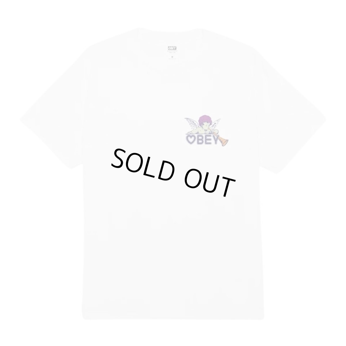 画像2: OBEY Baby Angel S/S T-Shirts White (2)