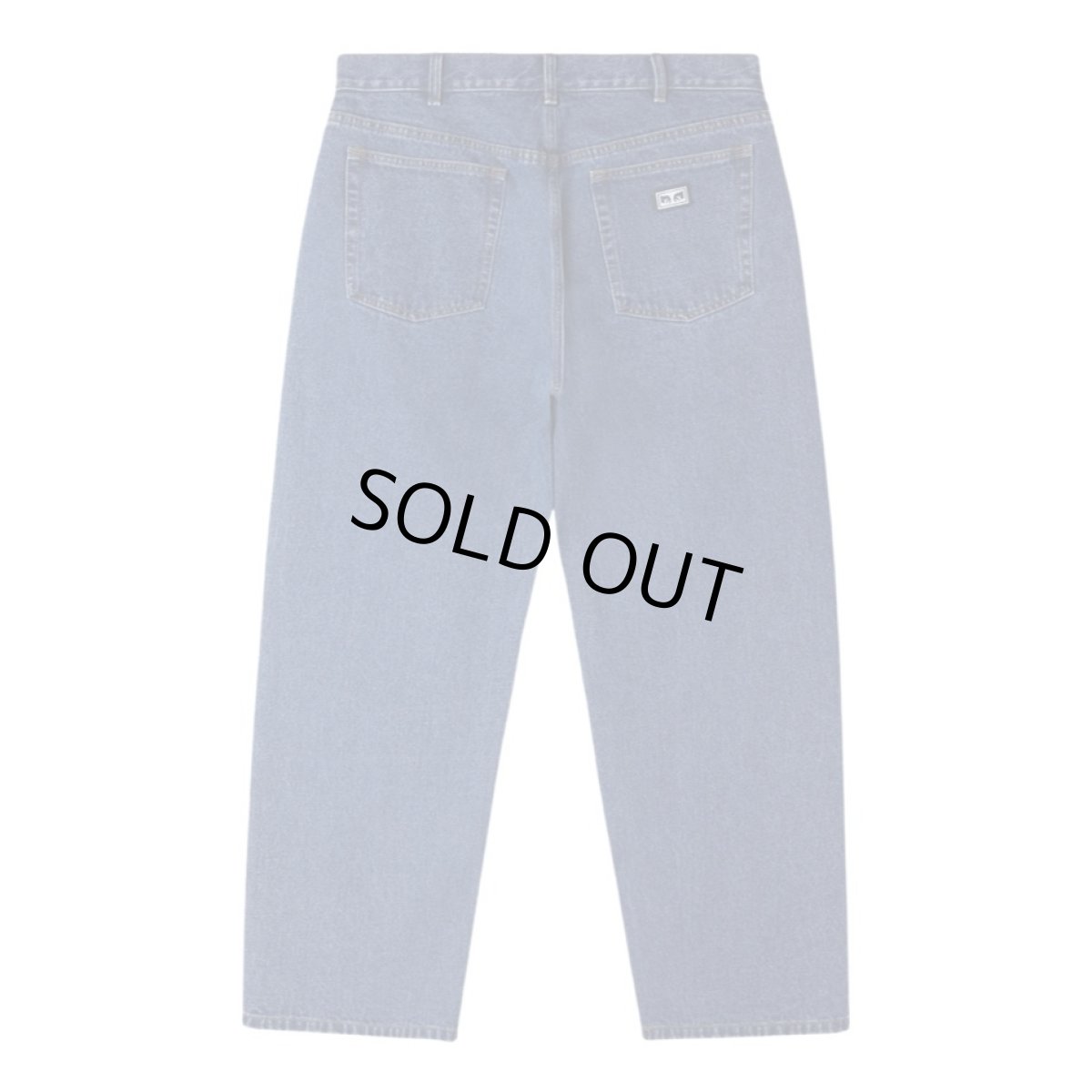 画像2: OBEY Bigwig Baggy Denim - Stonewash Indigo (2)