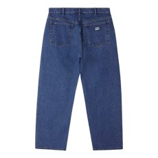 画像2: OBEY Bigwig Baggy Denim Stonewash Indigo / オベイ  ビッグウィッグ バギー デニム ストーンウォッシュインディゴ (2)