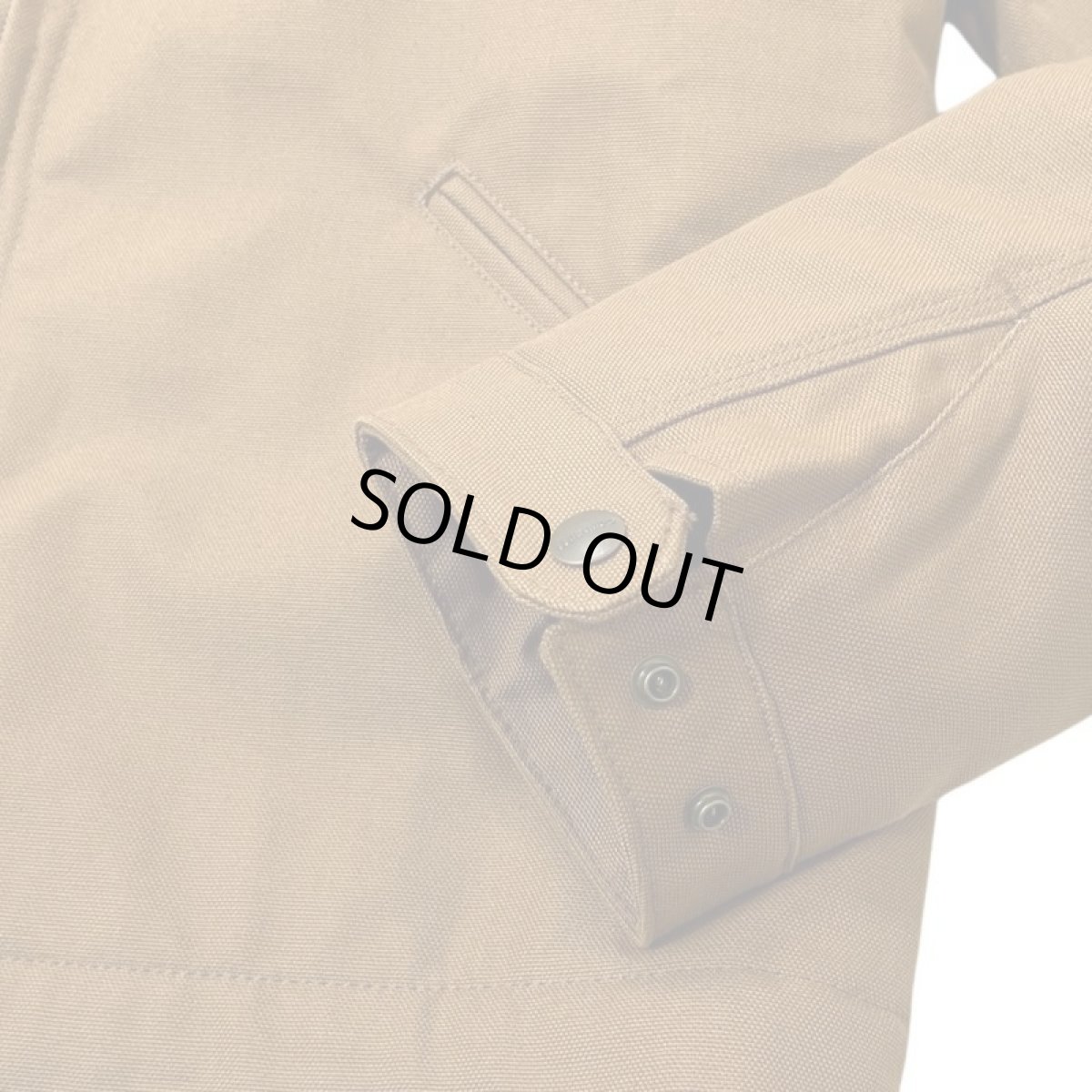 画像5: Carhartt USA Relaxed Fit Duck Blanket-Lined Detroit Jacket - Brown (5)