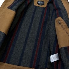 画像3: Carhartt USA Relaxed Fit Duck Blanket-Lined Detroit Jacket Brown / カーハート ブランケットライン デトロイト ジャケット ブラウン (3)