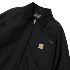画像3: Carhartt USA Relaxed Fit Duck Blanket-Lined Detroit Jacket Black / カーハート ブランケットライン デトロイト ジャケット ブラック (3)
