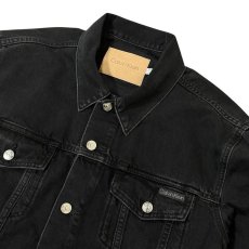 画像3: Calvin Klein Classic Trucker Jacket Black / カルバンクライン クラシック トラッカージャケット ブラック (3)