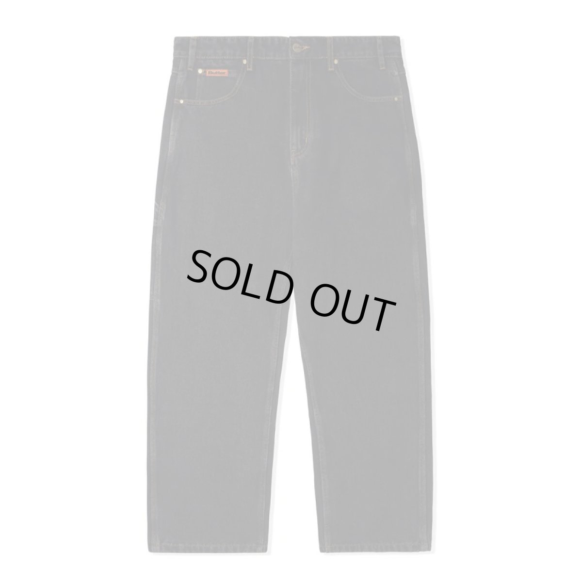 画像1: Butter Goods Relaxed Denim Jeans Washed Black (1)