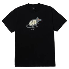 画像1: HUF Mans Best Friend T-Shirts Black / ハフ ショートスリーブ Tシャツ ブラック (1)