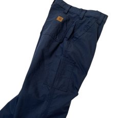 画像7: Carhartt USA B151 Loose Fit Canvas Utility Work Pants Navy (7)