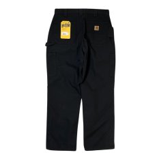 画像1: Carhartt USA B151 Loose Fit Canvas Utility Work Pants Black / カーハート ルーズフィット キャンバス ユーティリティ ワークパンツ ブラック (1)