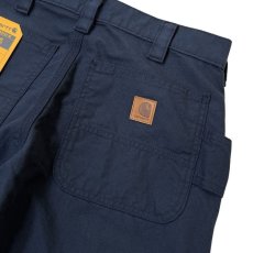 画像4: Carhartt USA B151 Loose Fit Canvas Utility Work Pants Navy (4)