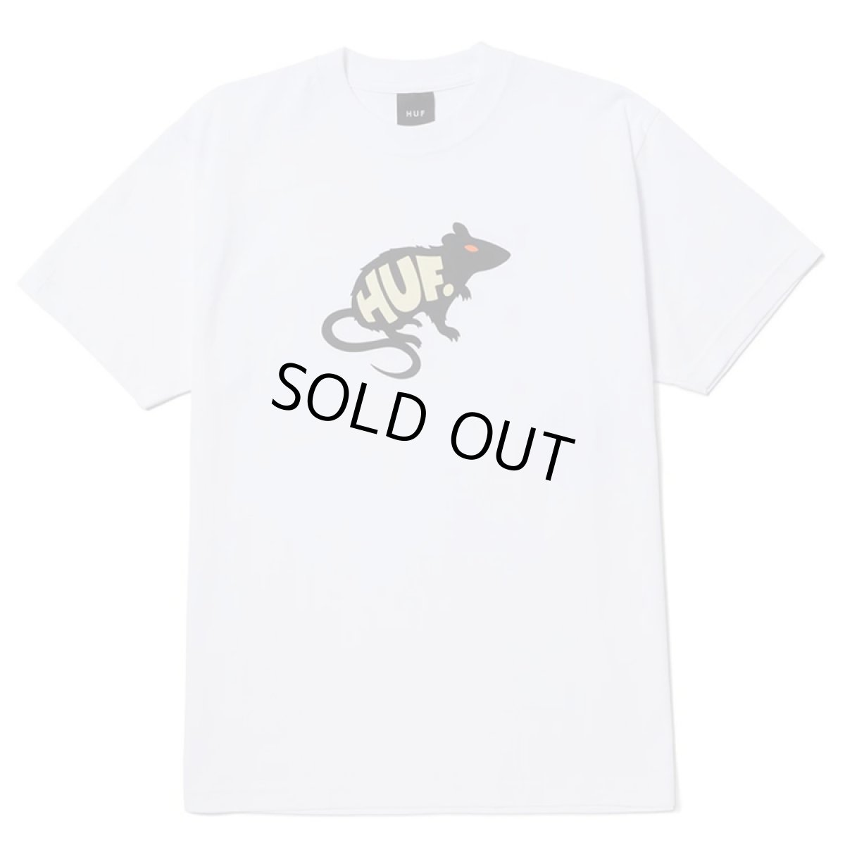 画像1: HUF Mans Best Friend Tee - White (1)