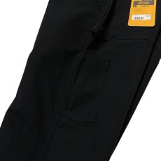 画像8: Carhartt USA B151 Loose Fit Canvas Utility Work Pants Black (8)