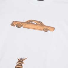 画像3: HUF Car Club T-Shirts White / ハフ ショートスリーブ Tシャツ ホワイト (3)