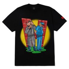 画像1: HUF Unlawful T-Shirts Black (1)