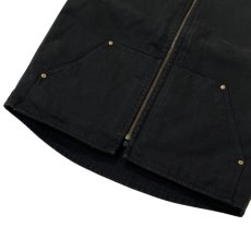 画像7: CornerStone Washed Duck Cloth Vest Black / コーナーストーン ウォッシュド ダッククロス ワークベスト ブラック (7)