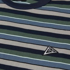 画像3: HUF Triple Triangle Relaxed Knit Shirts Oil Blue (3)