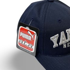 画像3: Deadstock Puma New York Yankees 6panel Cap Navy / デッドストック プーマ ニューヨーク・ヤンキース 6パネル キャップ ネイビー (3)