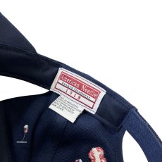 画像9: Deadstock American Needle Cleveland Indians 6panel Cap Navy (9)