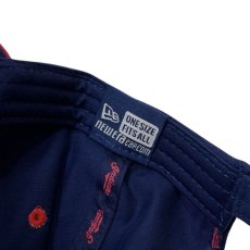 画像8: Deadstock New Era Cleveland Indians 6panel Cap NavyｘWhite (8)