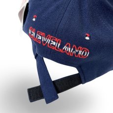 画像6: Deadstock American Needle Cleveland Indians 6panel Cap Navy (6)