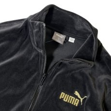 画像3: Puma Velour Truck Jacket Black (3)