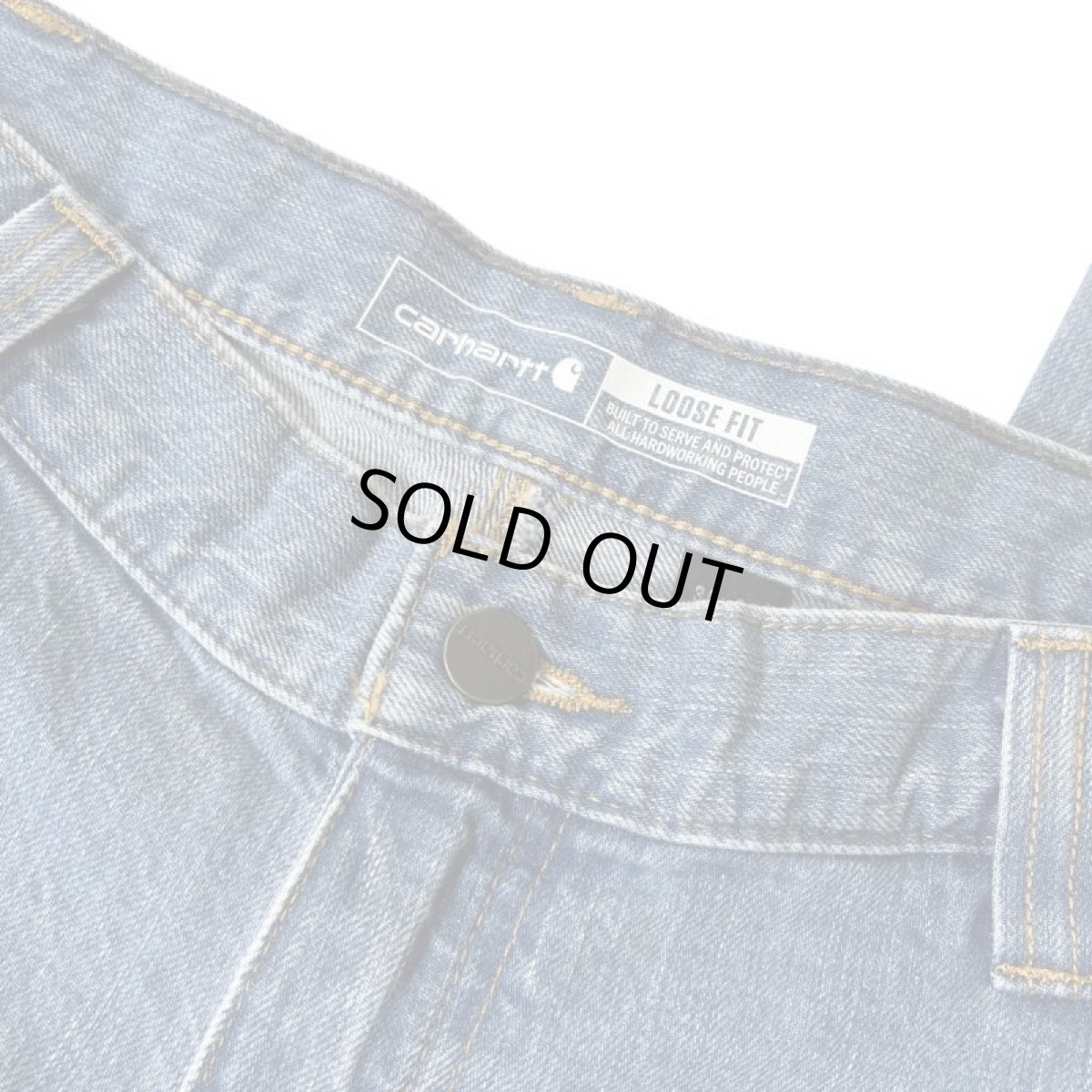 画像3: Carhartt USA Loose Fit Utility Jean - Cove (3)