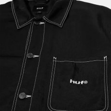 画像3: HUF Contrast Nylon Chore Jacket Black / ハフ コントラスト ナイロン チョア ジャケット ブラック (3)