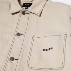 画像3: HUF Contrast Nylon Chore Jacket Cream / ハフ コントラスト ナイロン チョア ジャケット クリーム (3)