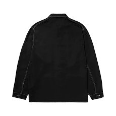 画像2: HUF Contrast Nylon Chore Jacket Black / ハフ コントラスト ナイロン チョア ジャケット ブラック (2)