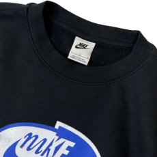 画像3: NIKE Sprit Logo Crewneck Sweat Shirts Black / ナイキ スプリットロゴ クルーネック スウェット ブラック (3)