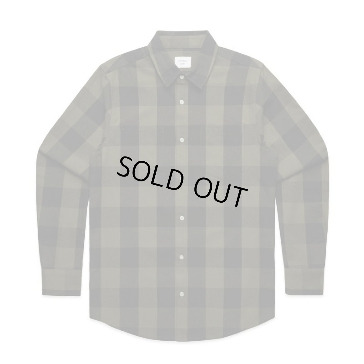 画像1: AS Colour Check Shirts ArmyｘBlack (1)